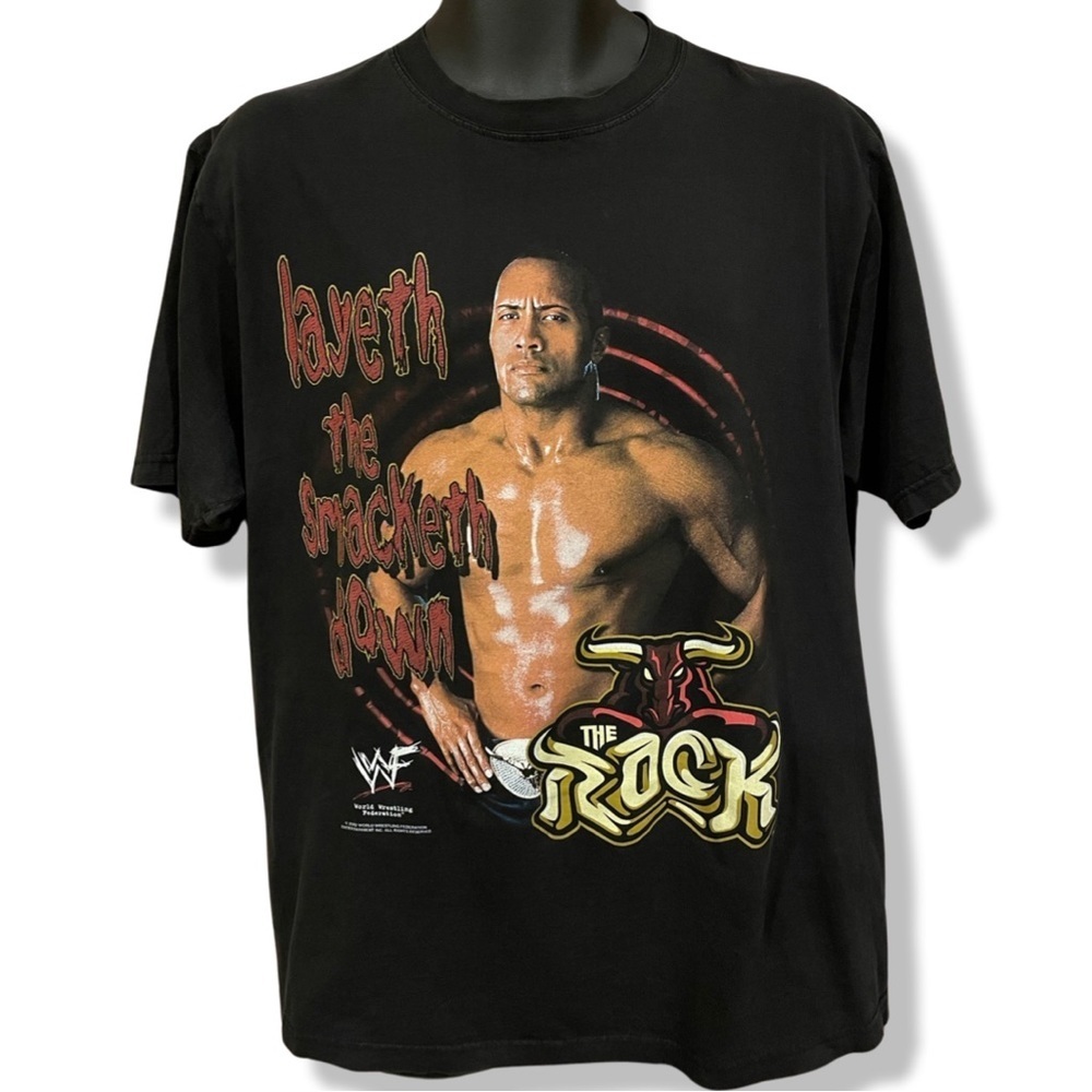 Vintage 2002 WWE The Rock T-Shirt